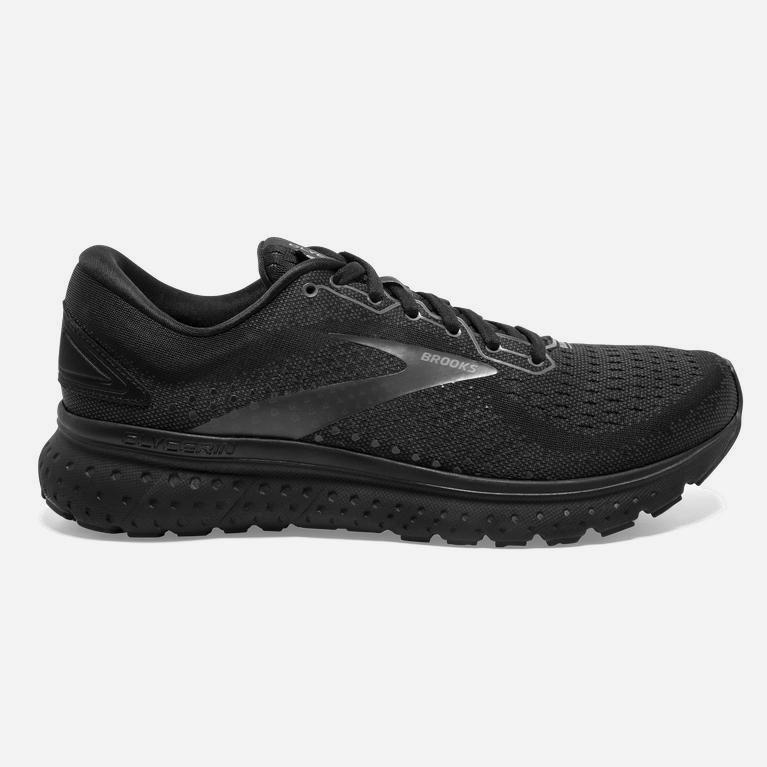 Tenis Brooks Glycerin 18 - Zapatillas Para Correr En Asfalto Hombre - Negras / Gris (XHGQ-79812)